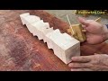 Share Skillful Carpentry Techniques Elderly Carpenters - Steps Build Table From Precious Round Wood