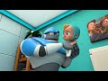 ✈️ El bebe esta volando 🤖 El Robot ARPO y el bebé 👶 Caricaturas y dibujos animados para niños