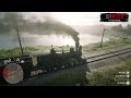 You can actually drive the Annesburg coal train in RDR2