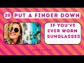 Put A Finger Down If Leo Edition ♌🦁 | Put A Finger Down Quiz TikTok @Pointandprove