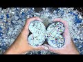 ASMR Soap / Crushing Soap / Cutting Soap / Crafting with Foam, Glitter and Starch