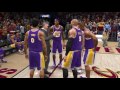 NBA LIVE 14 Lakers VS Cavs