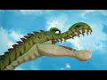 Spinosaurus: Giganotosaurus'Ennemy | Dinosaurs Cartoons for Kids