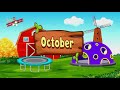 🎬 Kids Learning the Months  | Coach Kev's Kids School House 👫