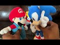 Paper Mario Bros - Mario Meets Sonic!