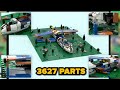 LEGO Сrashed Aircrafts in Different Scales | Comparison