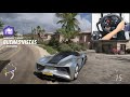 Lotus Evija - Forza Horizon 5 | Logitech g29 gameplay 4K ULTRA HD