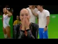 Rio Olympics 2016: Sanne Wevers wins gold on beam, Dutch television.