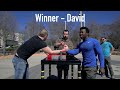 ARMWRESTLING REMATCH: Can David get his revenge on Hunter??? - YAP
