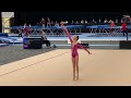 Baby Meyer-Rochow - hoop - sub junior - Australian gymnastics championships 2024