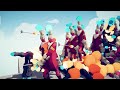 50x vs 50x RANGED UNITS TOURNAMENT | TABS - Totally Accurate Battle Simulator