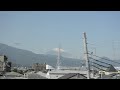 Snowcapped Mt. Fuji, Japan 富士山　新幹線