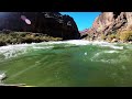 Grand Canyon rafting river mile 179.3 On board with Chris and the glorious Lava Falls Rapid