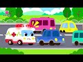 Where are you hurting? | Police Car Wheel is Broken! | Pinkfong Car Hospital | Pinkfong Car Story