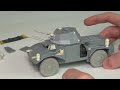 Post-build Review: ICM/Tamiya AMD-35 P.204(f) Armoured Scout Car 1/35 Scale (plus interior painting)