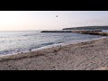 4K 1 Hour Sea Sounds:  Seagulls and Waves at Morning Beach