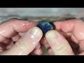 Rare!!! Red/Blue on Black Opal Chunks!!