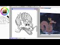 So Many Dragons- Line Speed art