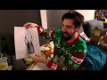 Opening Christmas gifts from Terroriser!