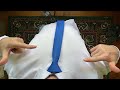 How to tie a tie EASY (Windsor knot)