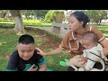 16 year old single mother: The girl's peaceful days. What did she do with her son ? | Diệu Hân