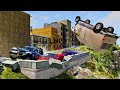 TRAIN TO HELL │ Epic Train Chase and Crash - BeamNG.Drive