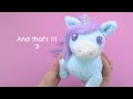 DIY Unicorn Plush Phone Charger