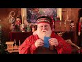 Santa J Claus - Glass Christmas Ornaments!