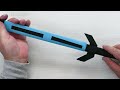 How to Make a PAPER SWORD - Easy Origami Tutorial for a Stunning Paper Sword