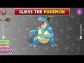 GUESS THE POKEMON ⚡🐛 | Pokemon Quiz (Gen 1) 🐎