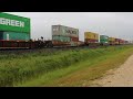 Westbound CN Train (Intermodal) (Monday July 1 2024)