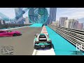 Racing Against Teamers - GTA 5 Stunt Races