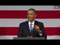 Obama to heckler: You're screwing up my speech