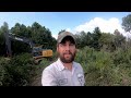 Beaver dam removal with excavator!!