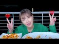 ENG SUB) Pork feet Makguksu Rice ball Mukbang Challenge Korean food Eatingshow Korean Manli