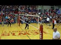 lewis volleyball spiking lines