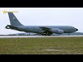 US Air Force Emergency Takeoff Action: KC-135 Pilot at Full Speed Toward Ukraine