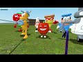 WHICH FAMILY 3D SANIC MEMES NEXTBOT IS STRONGEST in Garry's Mod? (BFDI, BLUEY, GARTEN OF BANBAN 7)