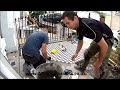 AB Tiling - victorian style outside tiles TIME LAPSE