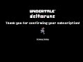 OFFICIAL Undertale/Deltarune NEWSLETTER Released!