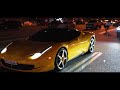 Ferrari exhaust sound - 812 Superfast 458 Spider [4K]
