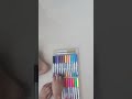 Doms brush pens in order