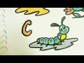 Learn to draw Alphabets (ABC)with animals for kids and toddlers(part 1) | drawing for kids .