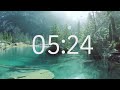 20 Minute Timer With Relaxing Music: Nature Theme