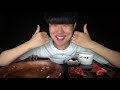 Korean Spicy Noodle (Banquet Noodle) & Tofu Kimchi & Beer Asmr Mukbang Real Sound Eating Show