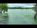 Nature relaxation film Full HD drone footage with peaceful music
