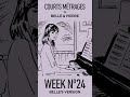 Week 24! Belle's version 💛 #piano #composer #filmcomposer #composerlife