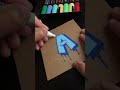How to draw graffiti with Posca markers ✍️🎨💯 #shorts