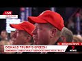 Donald Trump accepts the Republican’s presidential nomination | 7NEWS