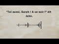 IMPROVE YOUR FRENCH PRONUNCIATION with this simple story ( A1 - A2  )